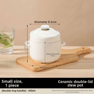 BAICHANG | Water Bath Steaming Bowl Stew Pot Home and Commercial Use