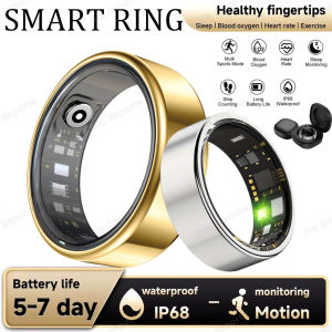 New Bluetooth Smart Ring 2025 Heart Rate Blood Health Monitor Oxygen Sleep Camera control 5ATM Waterproof Sports Smartring 2025