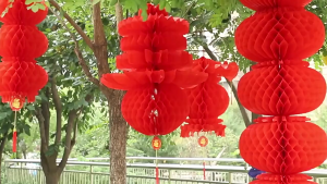 🎉𝐒𝐆 𝐋𝐨𝐜𝐚𝐥🎉10pcs/pack New Year Lantern Small Red Lantern Horse Year Chinese New Year decor/PVC lantern cny decoration 2026 新年喜庆装饰