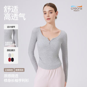 Fitness Sporty Long Sleeve V-Neck Pilates Yoga Top Womens T-Shirt Belly Slimming Running Workout Breathable Quick Dry Tee