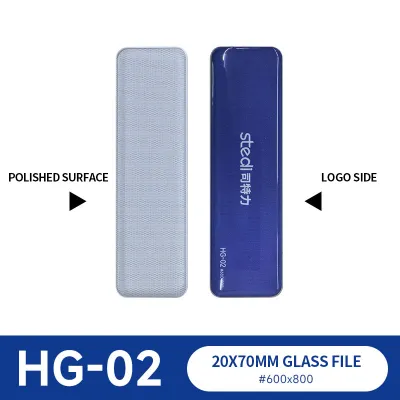 Stedi Upgrade Glass File Low MeshStronger Cutting Power Upgrade VersionDurable Better Plastic Model PolishingPolishing Tool