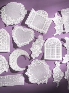 Misty Feelings Snow Series 3D Stickers Paper Crafts DIY Decorative Patchwork Handmade Journaling Decals Gimue Brand