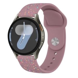 20mm Silicone Band For Samsung Galaxy Watch 7 6 5 4 40mm 44mm/Watch 4 6 Classic/Active 2/5Pro 45mm/Watch 3 41mm Colorful Strap