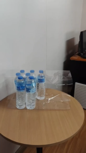 แพ็คน้ำดื่มด้วยฟิล์มหด ใช้งานง่าย กันฝุ่น เหมาะสำหรับขวดน้ำ 600ml