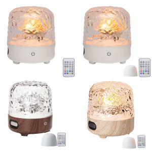 Ocean Wave Projector Light 16 Color Effects Dome Shaped 3D Aurora Light 2 In 1 Projection Atmosphere Lamp for Home Decor