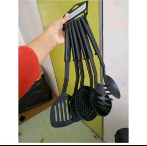 Set Spatula 6 in 1 Bahan Nylom Berkualitas Food Grade