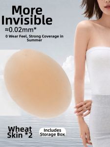 FENGTING | Breathable Low-Sensitivity Nipple Covers Invisible Silicone Chest Pads