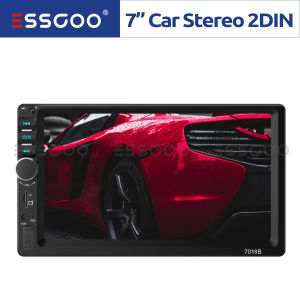 ESSGOO 7inch car player 2 Din Car Stereo FM Radio Touch Screen Bluetooth MP5 Player USB/TF/Phone Mirror Link