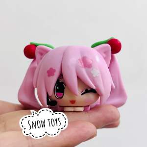 [Ảnh Tự Chụp] Mô hình Hatsune Miku - Mô hình Vocaloid Thần tượng âm nhạc ảo - Nhân vật Miku Hatsune cosplay mèo - 65cm