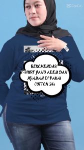 ATASAN WANITA A3QU LENGAN PANJANG TERBARU / KAOS WANITA A3QU PREMIUM QUALITY / A3QU ATASAN WANITA LENGAN PANJANG / [PUTIH] / KAOS T-SHIRT / baju muslim / atasan muslim / KAOS A3QU TERBARU 2023 / A3QU 2023 / A3QU / kaos lengan panjang / VIRAL