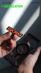 SKINARMA Dyno VE 2 in 1 Lanyard/ Handstrap Charging C to Lightning/ C to C Cable - Obsidian/ Vermilion/ Nite Glow/ Birch