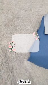 Setelan Anak Perempuan Gamblok Usia 3 sampai12 thn Bahan Crinkle Motif Premium