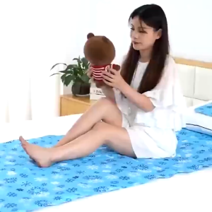 WakayaHome | Cooling Pad Summer Ice Pad Water-Free Ice Gel Mat Quick Cooling Mattress