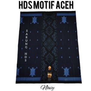 Sarung HDS Motif Aceh Melayu Bahan Poliester Halus Licin Tebal tidak mudah kusut