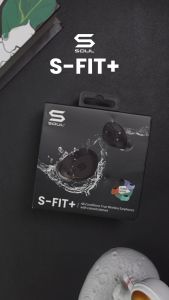 SOUL S Fit+ TWS Bluetooth Audio Transperancy Low Latency IP67 True Wireless Black