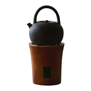 MIBAIYANWU | Lò Than Hoạt Tính Đất Sét Đỏ Handmade