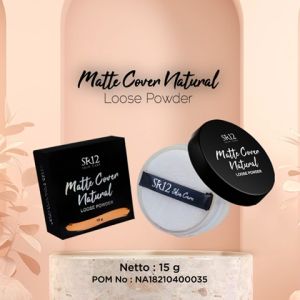 SR12 Matte Cover Natural Loose Powder Bedah Wajah