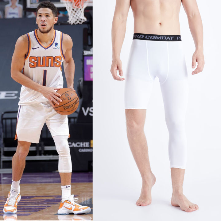 American-Style One-Leg Basketball Tights One Long One Short Five