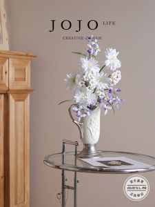 Creative Ceramic Flower Vase JOJOS L. PD.shigong Mid-century High Aesthetic Home Decorations Living Room Decor