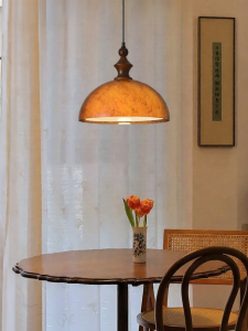 DGY | Vintage Mottled Paint Design Double Layer Chandelier