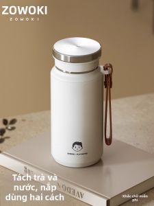 Cốc Cách Nhiệt Phân Loại Trà và Nước Dễ Mang Đẹp Mắt