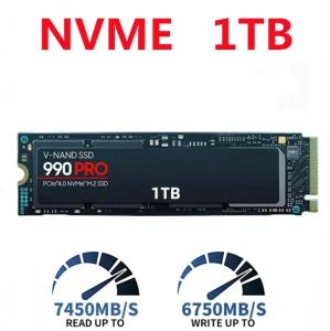 M.2 2280 PCIe4.0 NVMe SSD 990 PRO Internal Solid State Drive High Speed Gaming Storage Disk For PlayStation 5 Desktop Computer