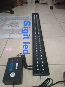 lampu tanningTEMPEL(HOOK)sebaris birusebaris putih 72watt/100cm &80 watt/120cm