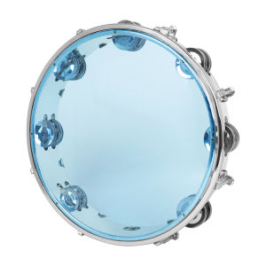 SLADE 10 Inch Có Thể Điều Chỉnh Âm Tambourine Tay Trống Đôi Hàng Dành Cho Khiêu Vũ Cơ Đốc Giáo Orff Bộ Gõ Nhạc Cụ Bằng Gỗ