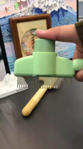 Dog Hair Remover Brush Cat Dog Hair Grooming And Care Comb For Long Hair Dog Pet Removes Hairs Cleaning Bath Brush Dog Supplies