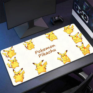 Potdemiel | Large E-sports Mouse Pad P-Pikachu Anime New Smooth Flexible Rubber Gamer PC Computer Keyboard For CSGO Kawaii Mosuepad