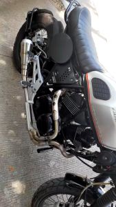 Suzuki RAIDER 150 CARB (ORIGINAL)RAIDER 150fi Complete motorcycle exhaust Muffling system 51MM Big Elbow With pipesensor