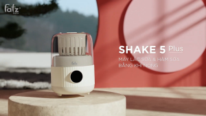 Máy lắc sữa và hâm sữa bằng khí nóng FATZBABY Shake 5 Plus FB3902CM công nghệ lắc sữa 360 độ