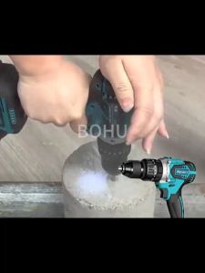 สว่าน ไขควง สว่านไฟฟ้า ไขควงไฟฟ้า 288V สว่านแบต 3 ระบบ การปรับเกียร์ แบตเตอรี่ 2 ก้อน เหมาะสำหรับเจาะคอนกรีต เหล็ก ไม้ เจาะปูน เจาะเหล็ก ไขควงไฟฟ้า สว่าน สว่านไฟฟ้า Brushless