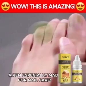 EELHOE Panax Ginseng Nail Oil Nail Repair Essence Serum Nourishing Brighten Hand Foot Skin 10ml