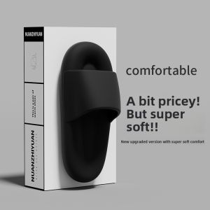 MONLEYTA | Anti-Slip Summer Slippers Thick Bottom Ladies Bath Slippers Indoor Home Bathroom Silent Odor Resistant Mens Slippers