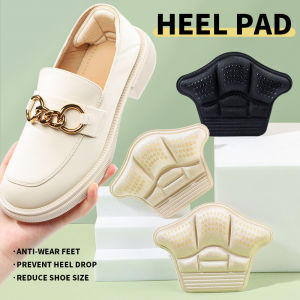 RunY Heel Pad Insoles Patch Heel Pads 1cm Thicken Pain Relief Antiwear Feet Pad Protector Sticker