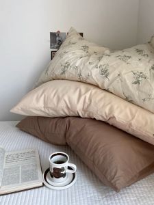 New 2025 Pure Cotton Pillowcase Single Item College Students Dormitory Essential Bedding Covers Soft Comfortable Cotton