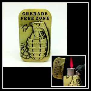 Windproof Flame Lighter (Bronze )