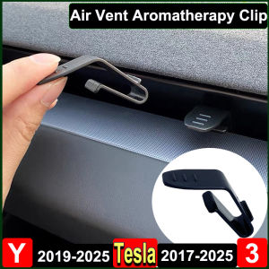 for Tesla New Model Y Juniper 2025 Air Vent Freshener Mount Air Outlet Aromatherapy Clip Model 3 Highland Interior Accessories