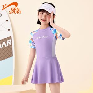 K-BIRD | Children Girls Full Set Swim Dress
