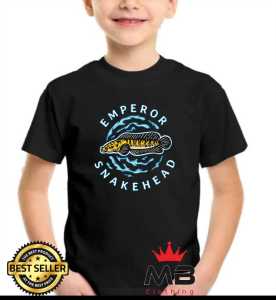Kaos Channa Anak Anak / Kaos Channa Snake Head  / Kaos Channa Anak Laki Laki / Baju Snake Head Anak / Kaos Anak Gambar Ikan Channa / Baju Anak Gambar Ikan Channa / Baju Ikan Channa Bos Bos Qu / Baju Channa Anak Laki Laki / T shirt Anak Perempuan