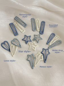 Womens Star Hair Clip Side Bangs BB Clamp Hair Accessories Childrens Headwear  out New Fashion Korean Style LWN-7786-FJ