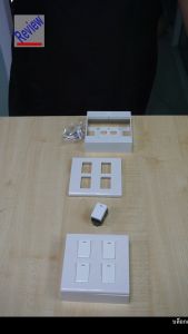 บล็อกลอย ขนาด 4x4 นิ้ว พร้อม สวิตช์ 4 ตัว (G-14)