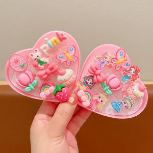 Cartoon Princess Ring for Girls Childrens Plastic Jewelry Gift Cute Little Girl Ring Baby Girl Ring Kids Accessories Necklace
