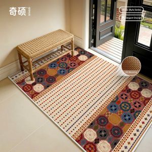 QISHUO | Vintage Ethnic Door Mat