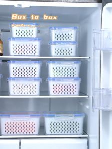 AI-C1187 Keranjang Saringan Dapur isi 3pcs Wadah Pengering Sayuran / Keranjang Buah Sayur 3IN1