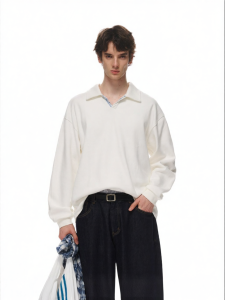 Loopsoon | Design Collar Joining Creative Loose Style T-Shirt