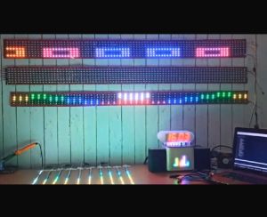 Led modul strobo wave VRB 4 baris led renggang
