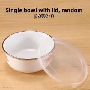 Jiaxun | Airtight Retro Enamel Bowls with Lids