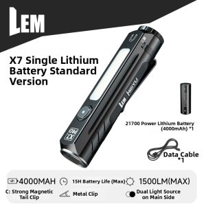 LEM | Charging High Power Multifunction Magnetic Work Light Flashlight